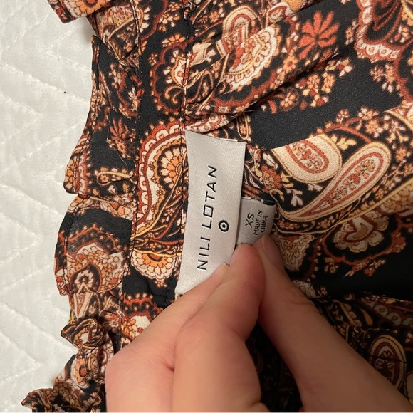 Nili Lotan x Target Paisley Blouse - Picture 7 of 8